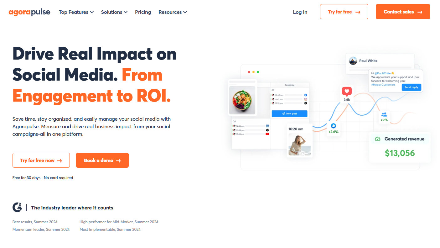 Copertina sito Agorapulse